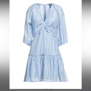 Sandro linen dress nwt